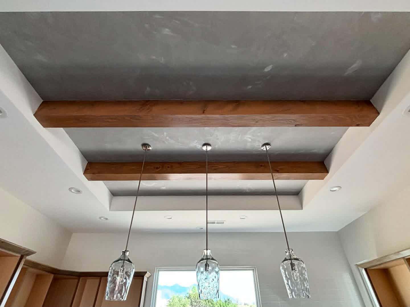 Fresco wall finish — example 1