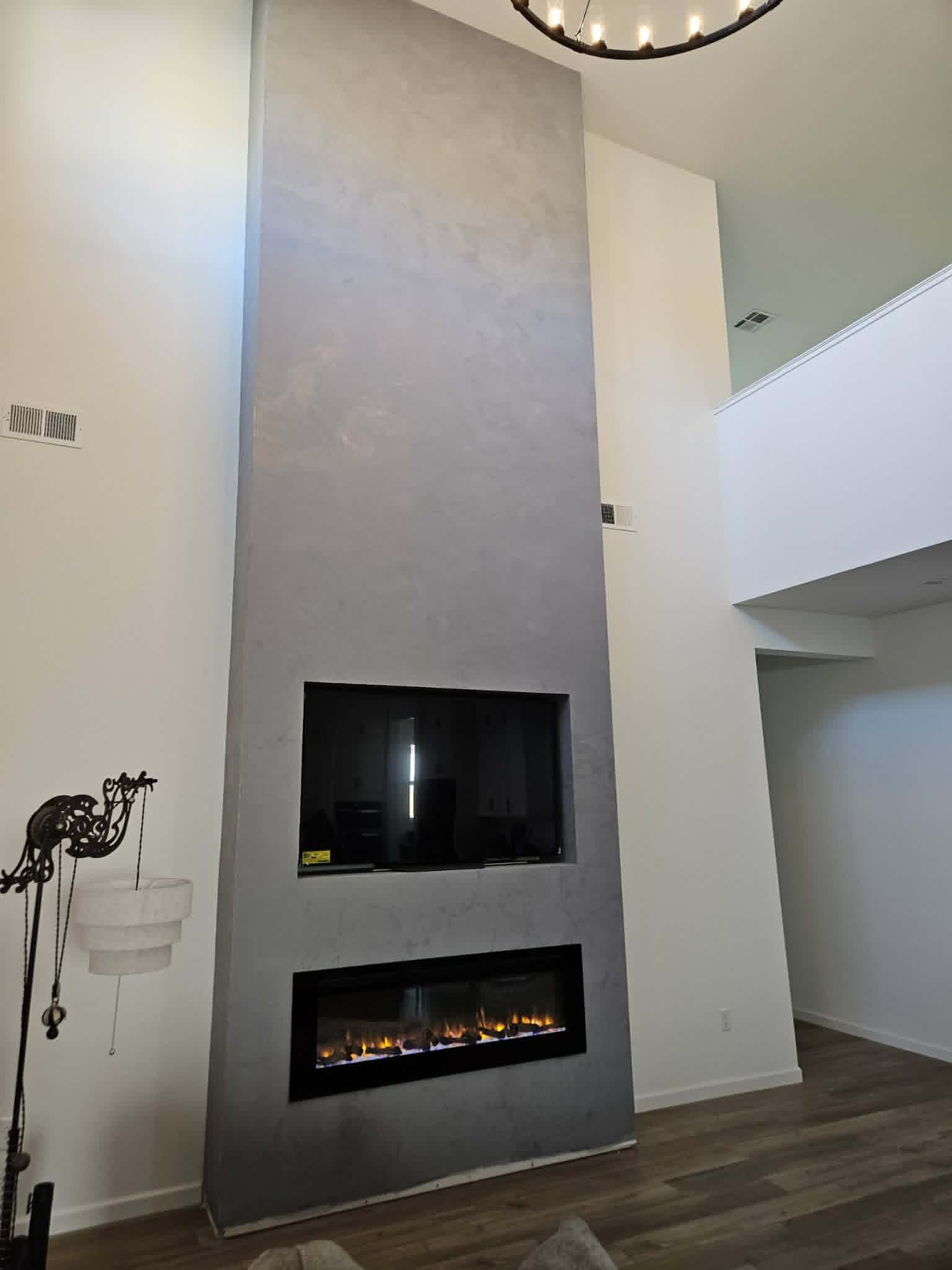 Fresco wall finish — example 2