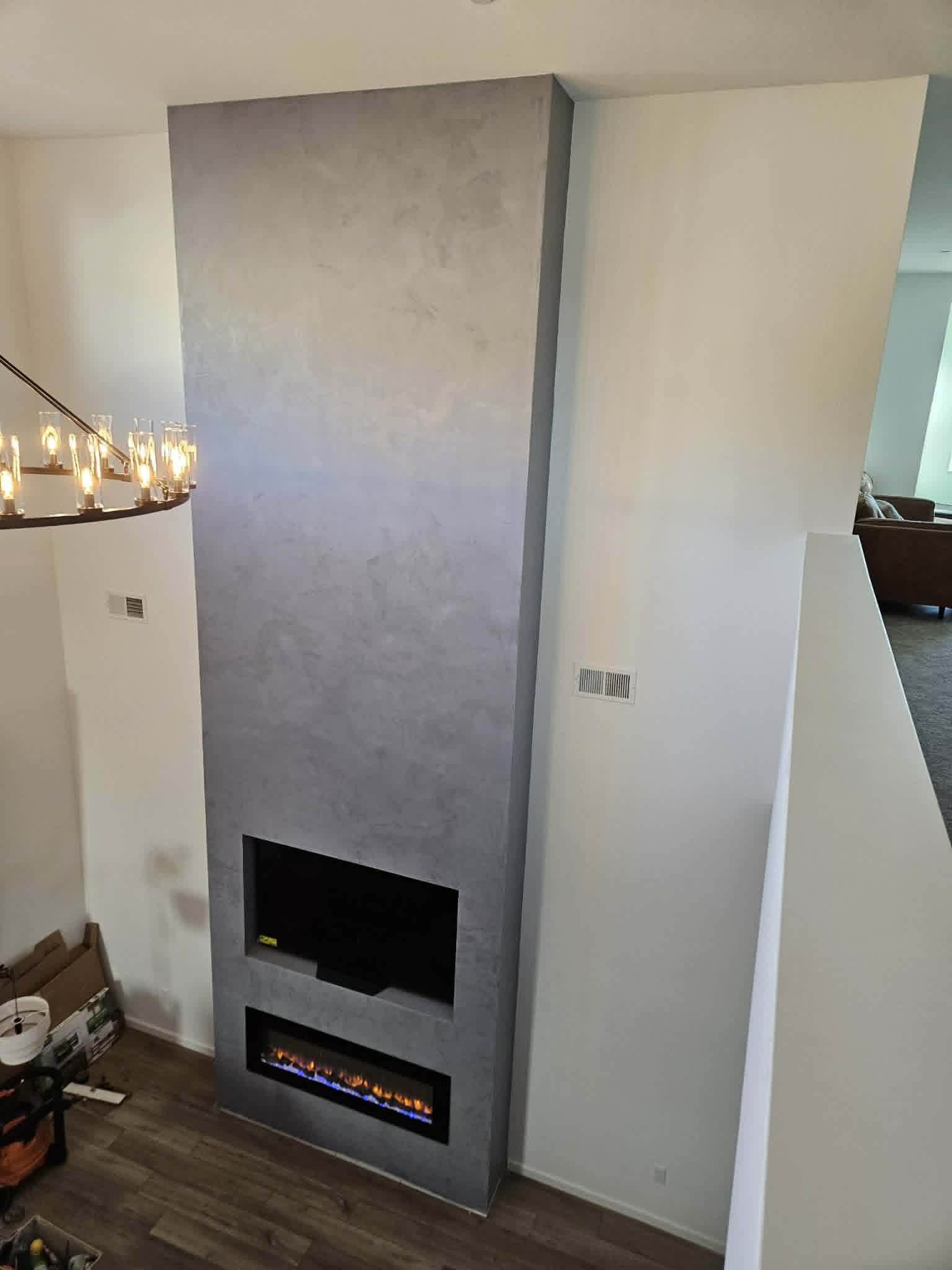 Fresco wall finish — example 3