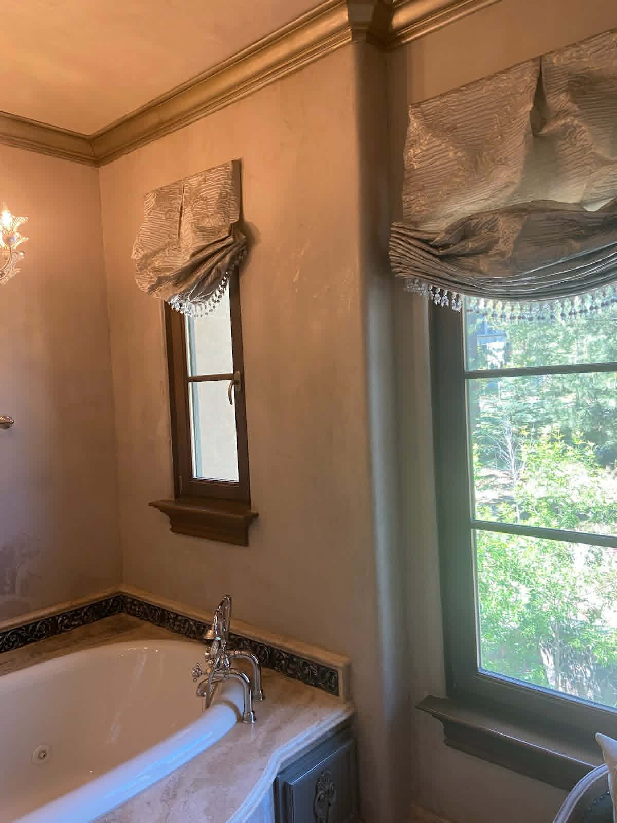 Fresco wall finish — example 4